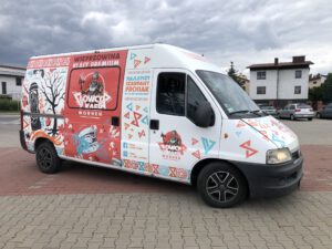 Foodtruck - folia wylewana