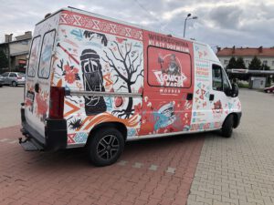 Foodtruck - folia wylewana