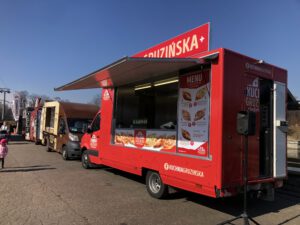 Oklejanie auta - foodtruck