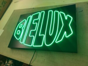 Bielux neon reklamowy